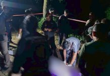 เจ้าหน้าที่เขตพื้นที่ ขสป.เขาเขียว-เขาชมภู่ พบศพชายถูกปืนผูกยิงเสียชีวิต